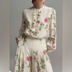 MULLA Floral Print Women's Pant Set NWT Loose Fit